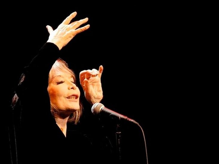 Juliette Gréco en spectacle