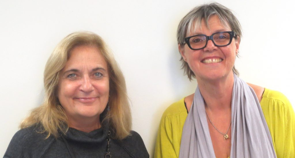 Nathalie Petrowski et Clotilde Seille. Nathalie Petrowski et Clotilde Seille.