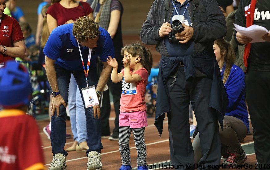 Jean-Marie Lapointe et Camille au Défi sportif Altergo