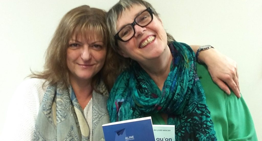 Aline Apostolska et Clotilde Seille Aline Apostolska et Clotilde Seille