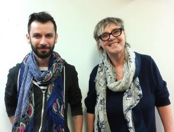 Jonathan Caquereau Vartabédian et Clotilde Seille