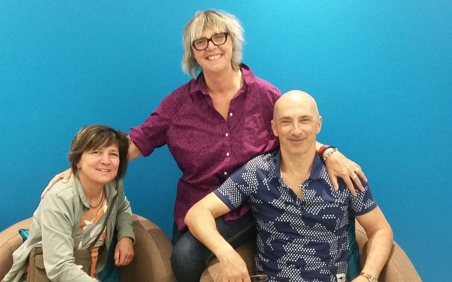 Anne Jarry, Clotilde Seille et Pierre Samson