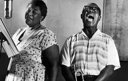 Ella Fitzgerald et Louis Armstrong