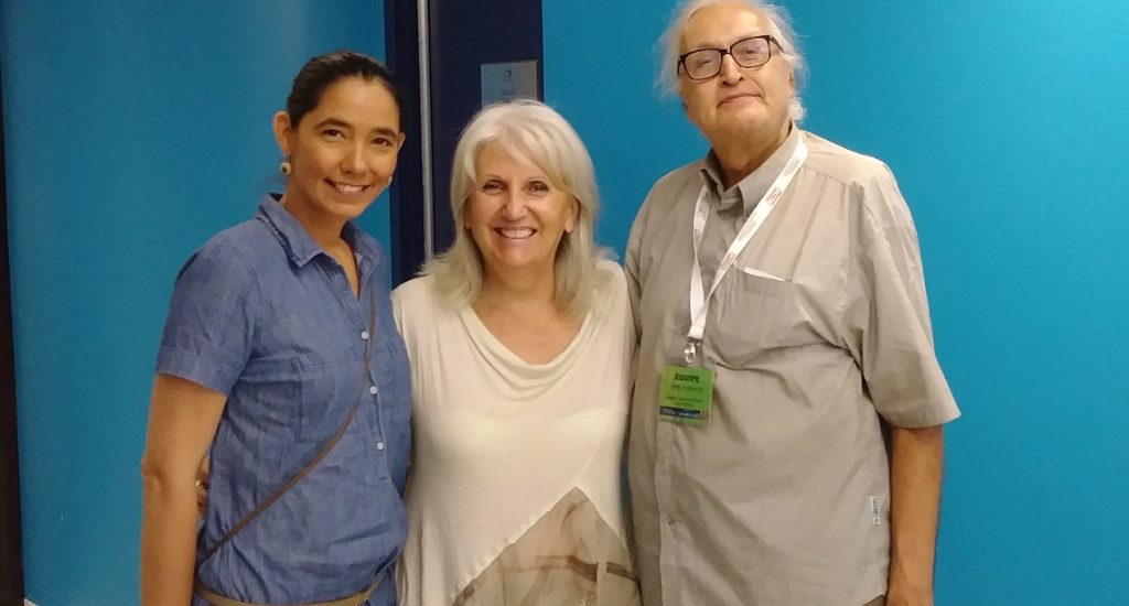 Arlette et ses invités.