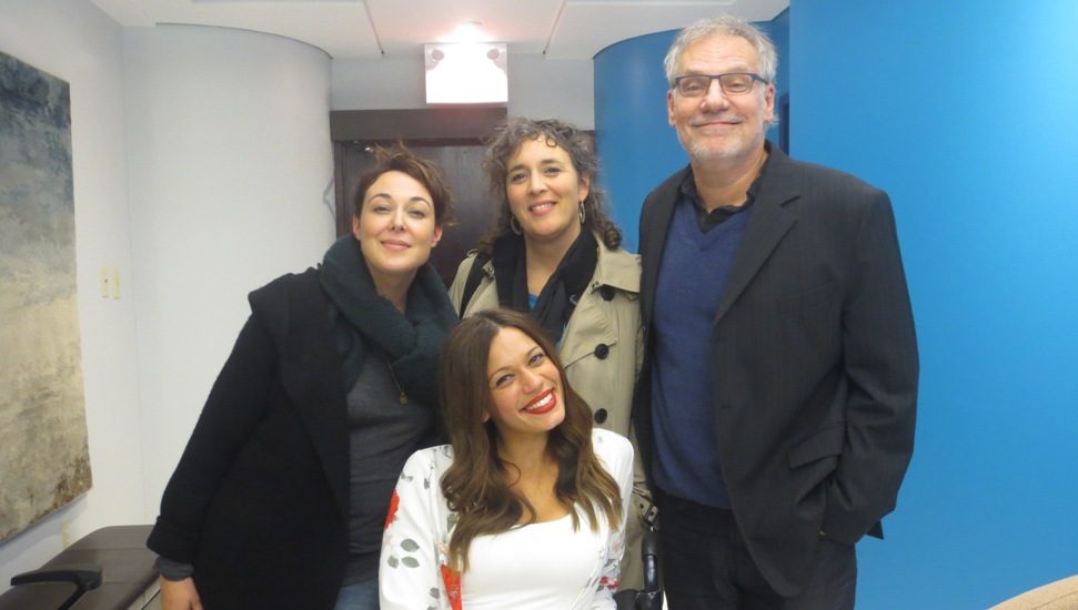 Claudia Larochelle, Émanuelle Robitaille, Jennifer Tremblay et Jici Lauzon.