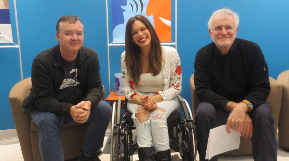 Thierry Holdrinet, Émanuelle Robitaille et François Barruel. 