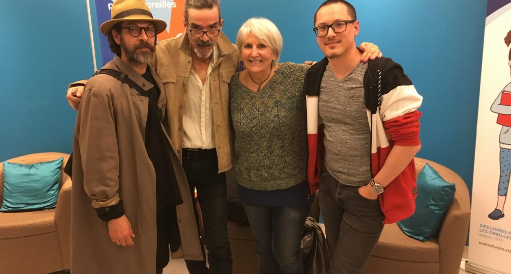 Arlette entourée de ses invités du 9 mai 2019