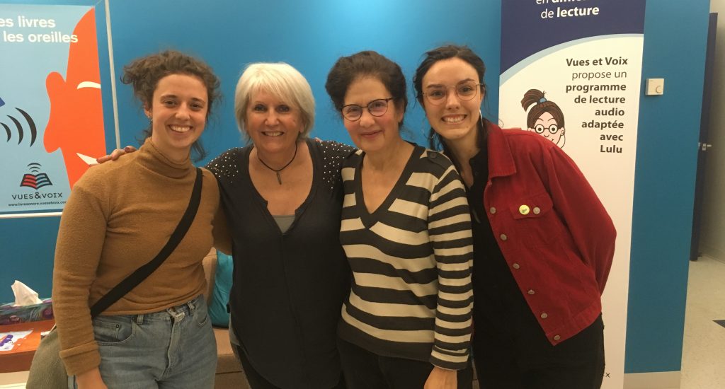 Arlette entourée de ses invités du 22 mai 2019