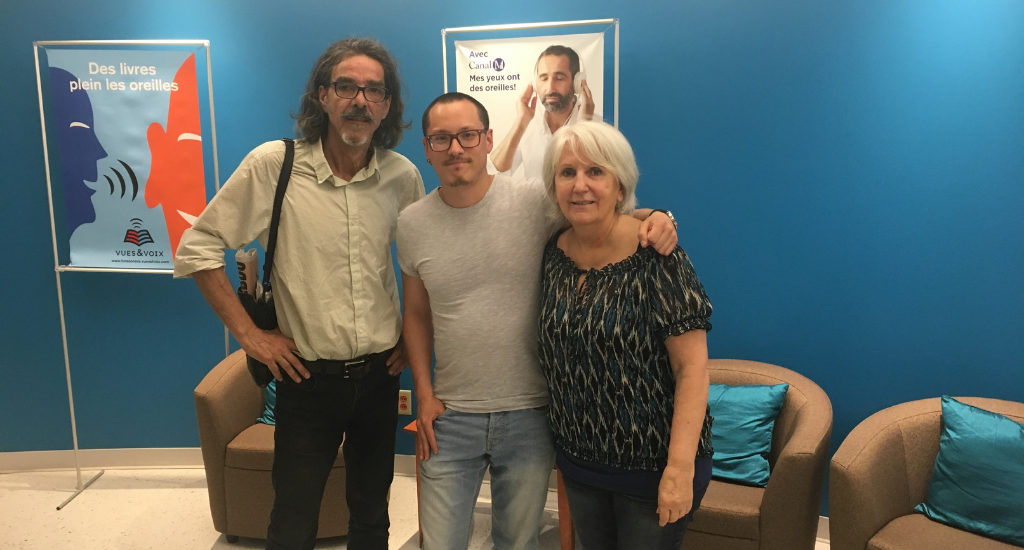 Arlette entourée de ses invités du 26 juin 2019