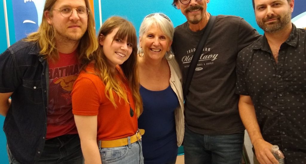 Arlette entourée de ses invités du 10 juin 2019 Arlette entourée de ses invités du 10 juin 2019