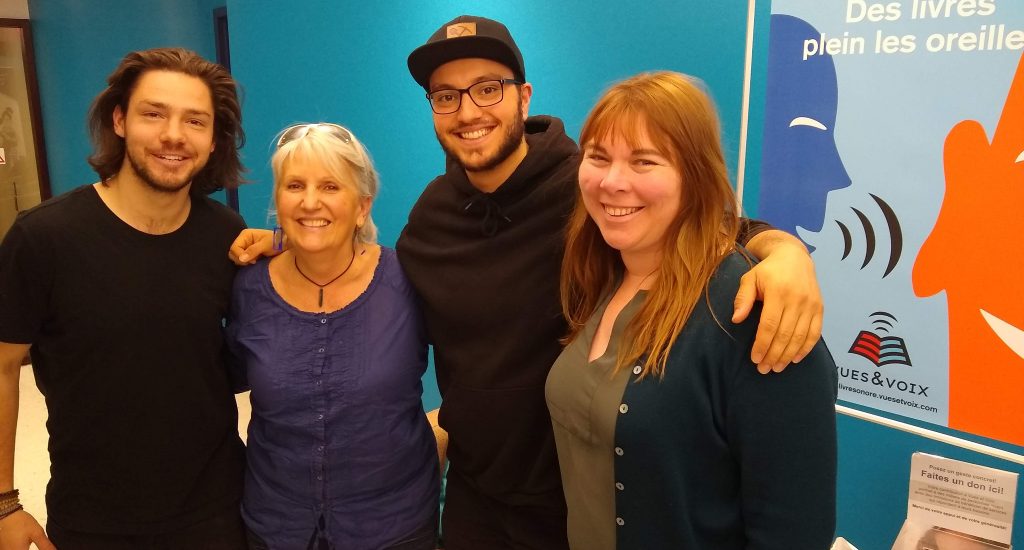 Arlette entourée de ses invités du 4 juin 2019