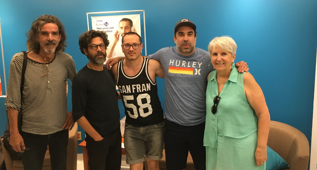 Arlette entourée de ses invités du 4 juillet 2019 Arlette entourée de ses invités du 4 juillet 2019