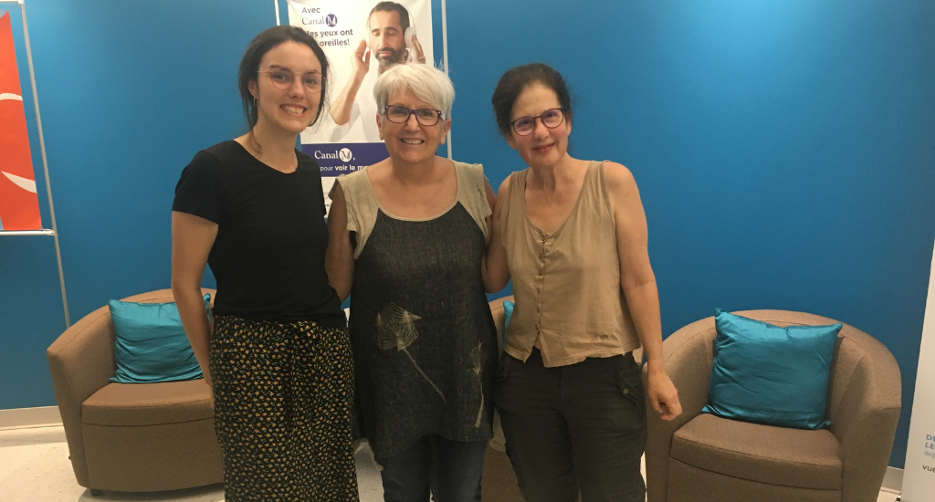 Arlette entourée de ses invités du 3 juillet Arlette entourée de ses invités du 3 juillet