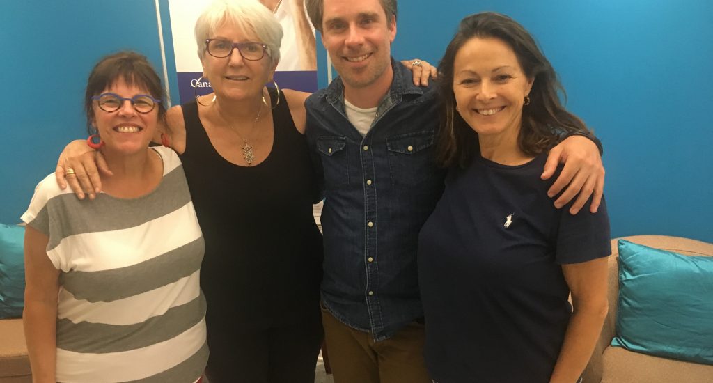 Arlette entourée de ses invités du 8 août 2019. Arlette entourée de ses invités du 8 août 2019.