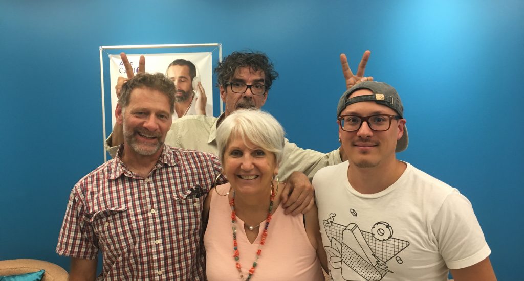 Arlette entourée de ses invités du 29 août 2019. Arlette entourée de ses invités du 29 août 2019.