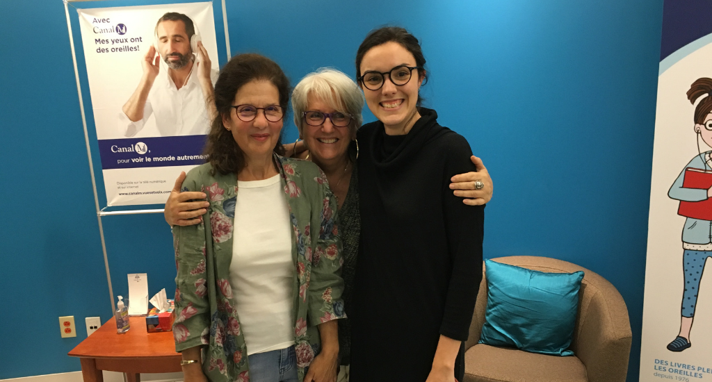 Arlette entourée de ses invités du 11 septembre 2019