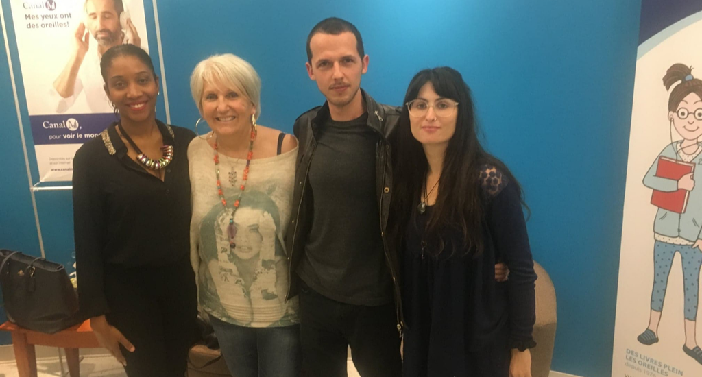 Arlette entourée de ses invités du 10 octobre 2019 Arlette entourée de ses invités du 10 octobre 2019