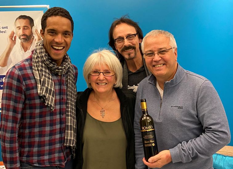 Arlette reçoit: Sébastien Potvin/Barbara de Barbades, Denis-Martin Chabot et Serge Dahan.