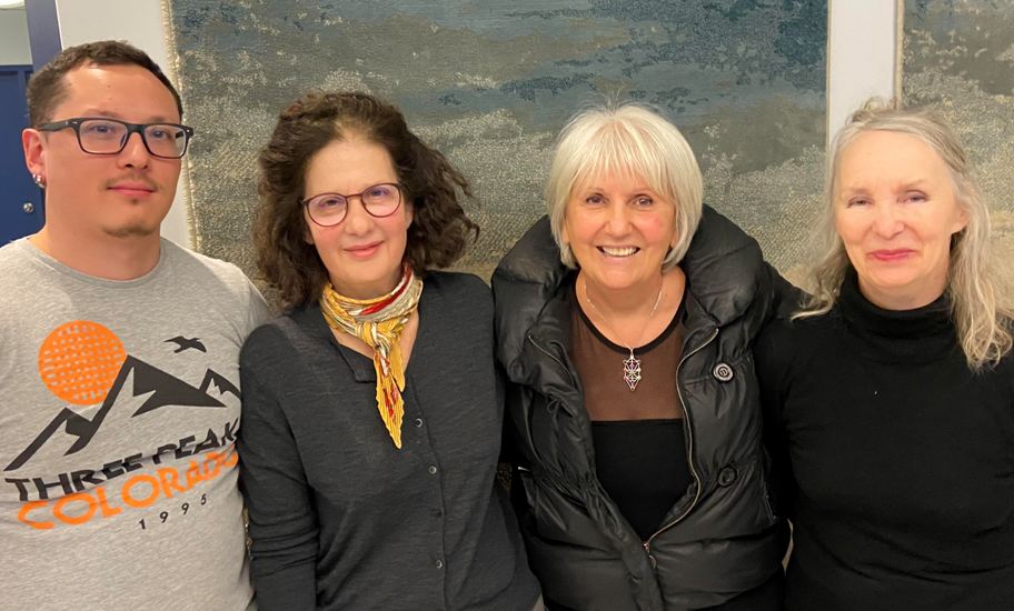 Arlette reçoit: Maxime Romain, Éva Ameisen et Louise Bédard. Arlette reçoit: Maxime Romain, Éva Ameisen et Louise Bédard.