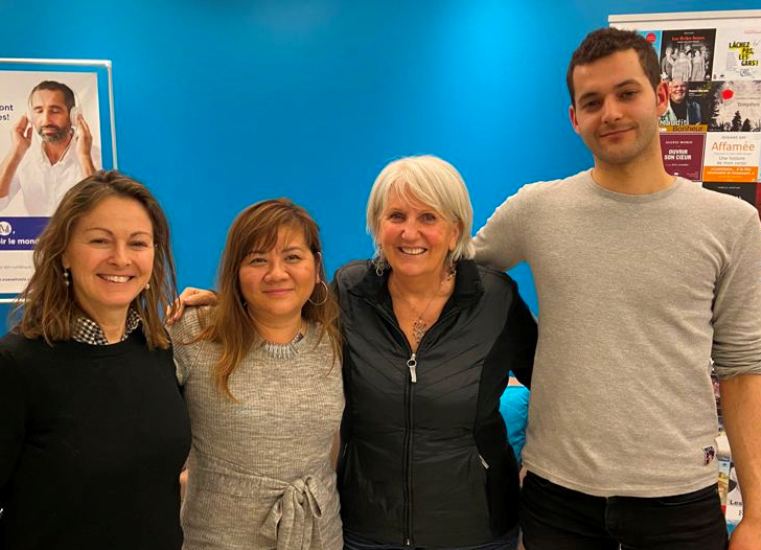 Arlette reçoit: Francine Lareau, Phoudsady Vanny et Philippe Cengarle Samak.