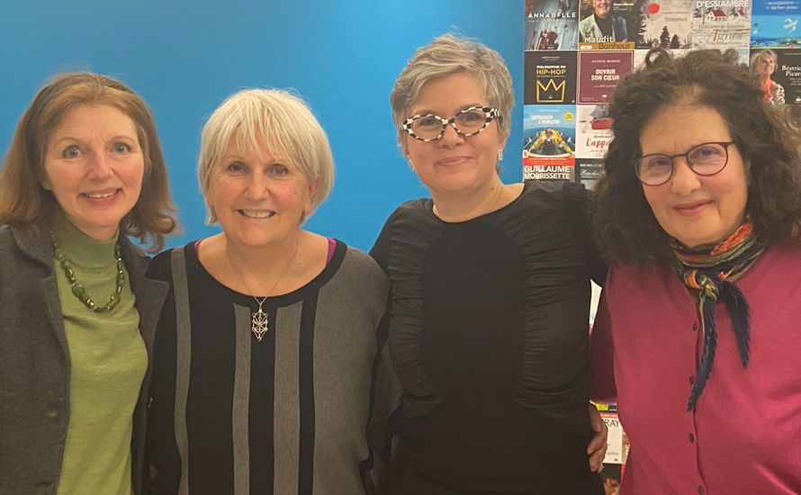 Arlette reçoit: Louise Véronique Sicotte, Sonia Johnson et Eva Amaisen.