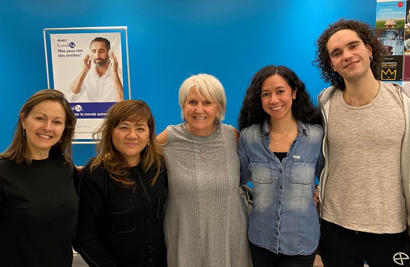 Arlette reçoit: Francine Lareau, Phoudsady Vanny, Tamara Nguyen et Hugo Fréjabise. Arlette reçoit: Francine Lareau, Phoudsady Vanny, Tamara Nguyen et Hugo Fréjabise.