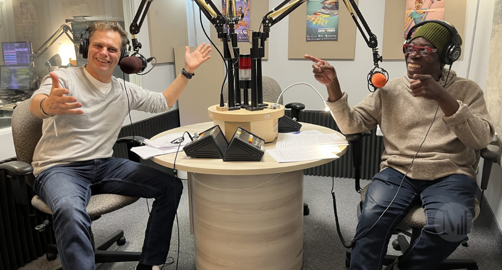 Marc Temmermam et Fulgence Bla s'éclatent en studio! 