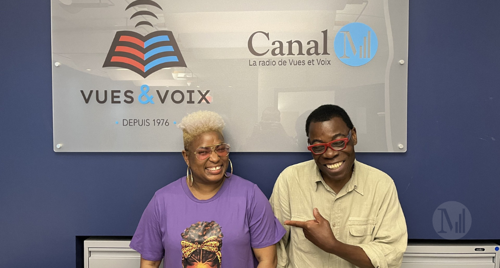 Jayleen Mc Carty et Fulgence Bla s'éclatent à l'entrée de Canal M!  