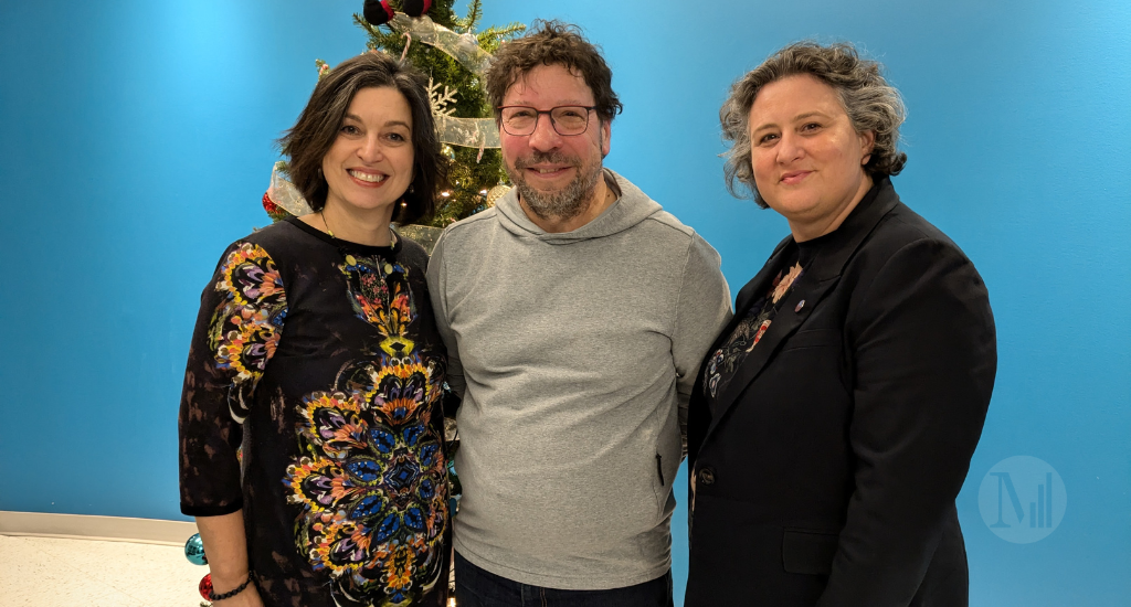 Chantal Dauray et ses invités de la Fondation Opération Père Noël.