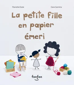 couverture du livre jeunesse La petite fille en papier émeri