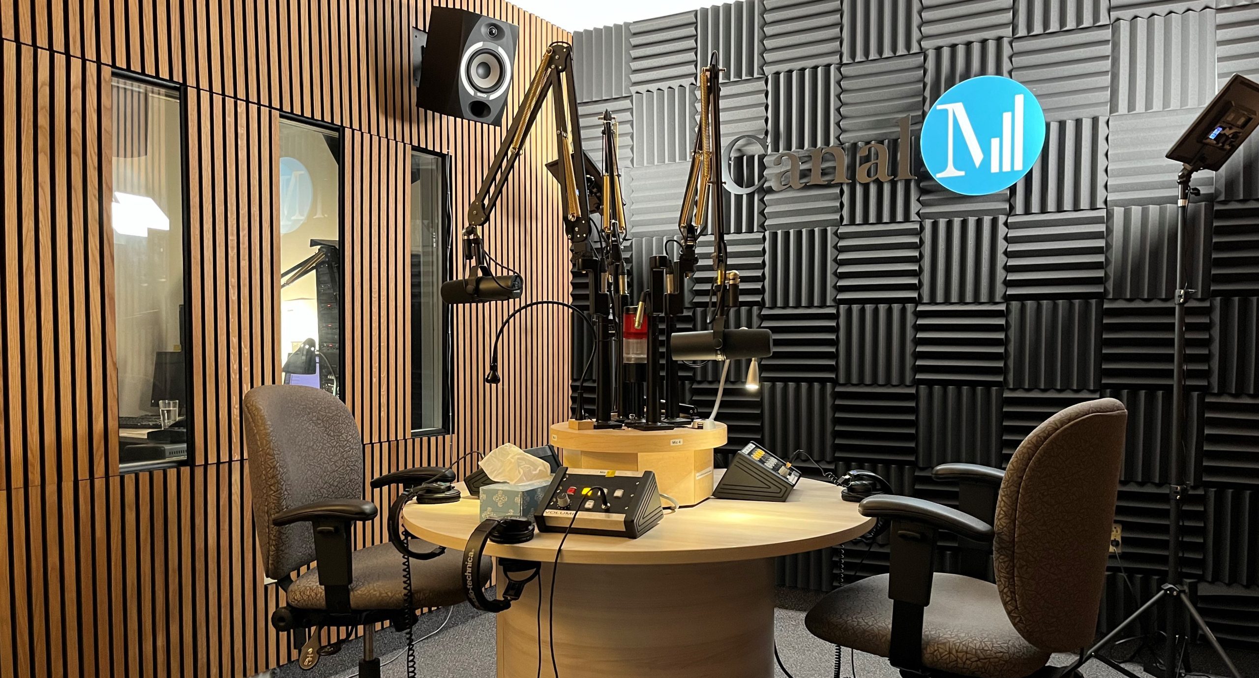 photo du studio de canal m