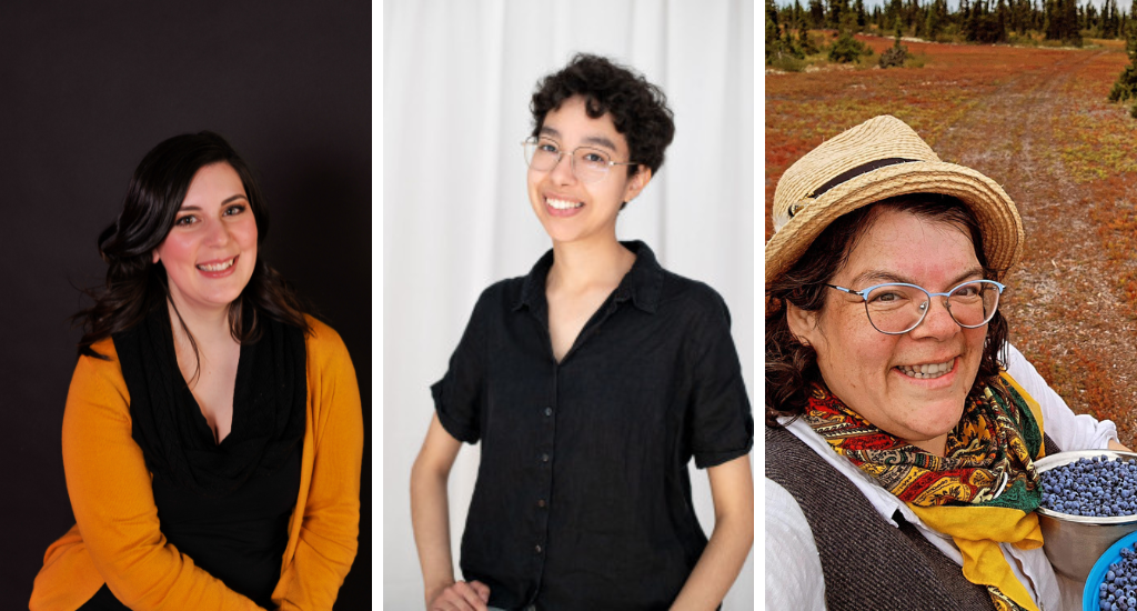 Élizabeth Dubé, Moira-Uashteskun Bacon et Mélissa Mollen-Dupuis Élizabeth Dubé, Moira-Uashteskun Bacon et Mélissa Mollen-Dupuis