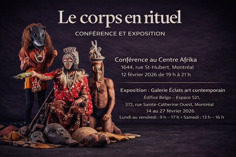 Conférence et expo «Le corps en rituel» 
