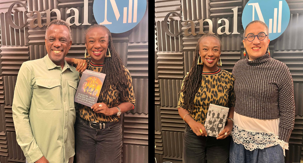 Keithy Antoine, en compagnie de Frederic Boisrond et Stephane Martelly 