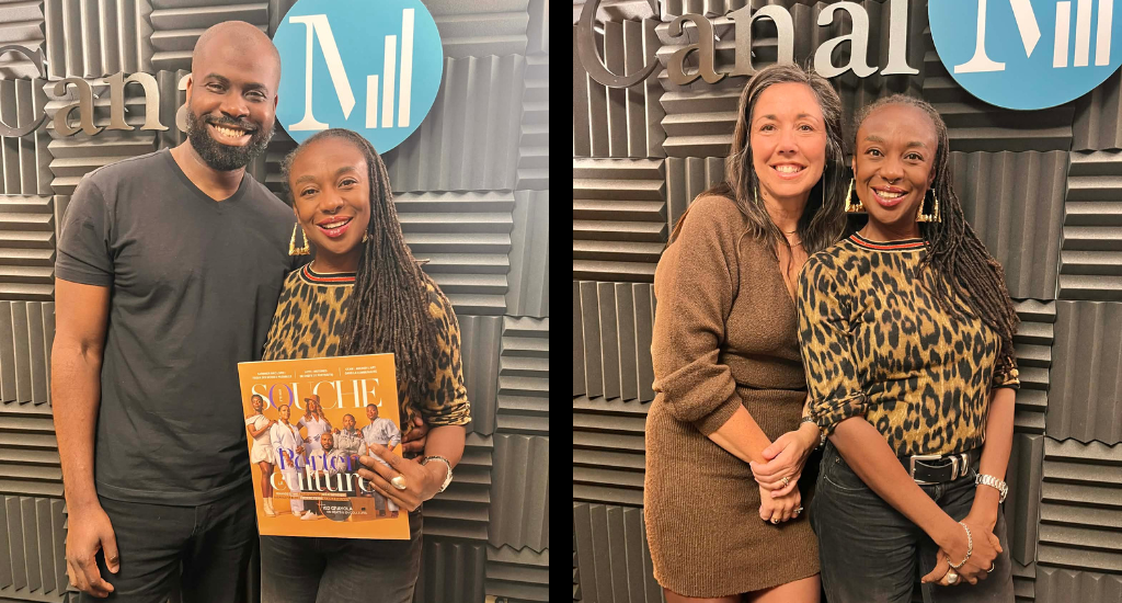 Keithy Antoine, en compagnie de Reginal Rivette et Sophie Bienvenu 