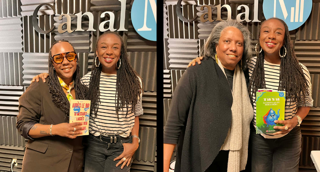 Keithy Antoine, en compagnie de Josiane Ménard et Marie-Denise Douyon 
