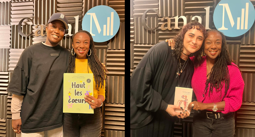 Keithy Antoine, en compagnie de Sarrahmé et Léa Murat-Ingles 