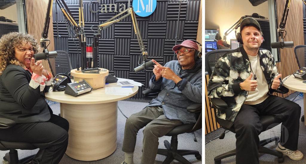 KLO, Fulgence Bla et Soul of Zoo posent en studio. 