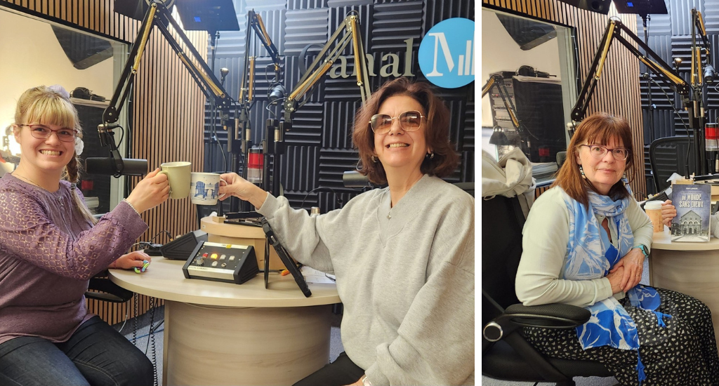 AQ de gauche à droite Stéphanie Hamel et Anne-Marie Aubin 