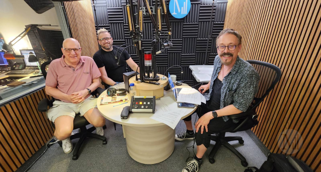 De gauche à droite: Serge Bradet, Guillaume Blais et Denis-Martin Chabot