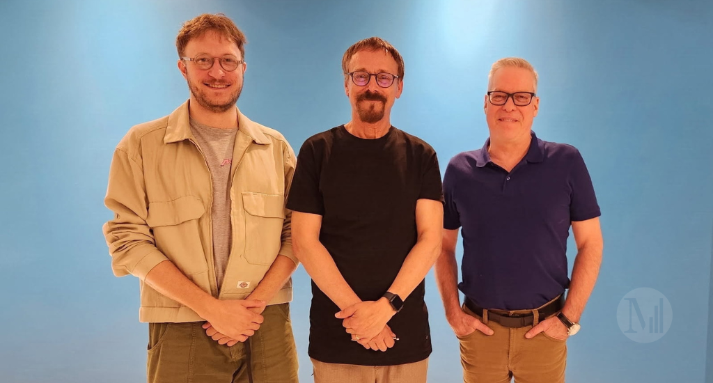 De gauche à droite: Fabien Marcil, Denis-Martin Chabot et Hervé Gagnon 