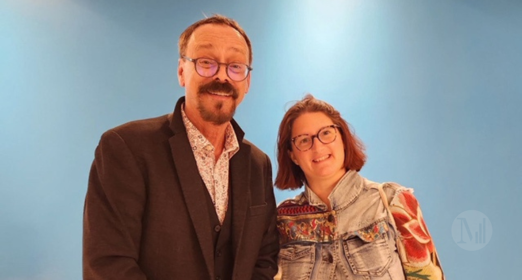 Denis-Martin Chabot et Maiva Huguet 