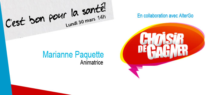 La chronique Choisir de gagner, présentée avec AlterGo