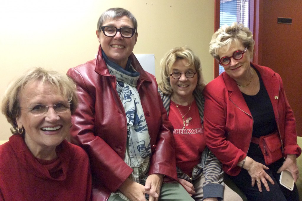 Carmen Lepage, Clotilde Seille, Lise Aubut, Edith Butler