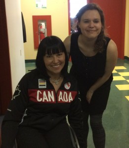 Chantal Petitclerc et Marianne Paquette