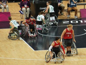 Basketball en fauteuil roulant
