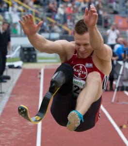 Le sauteur allemand Markus Rehm